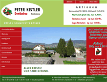 Tablet Screenshot of kistler-gemuese.ch